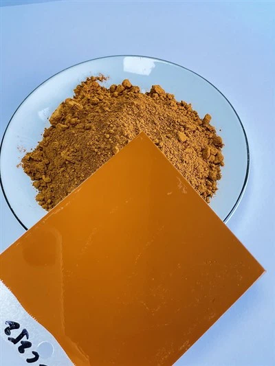 زینک آهن زرد برای پوشش